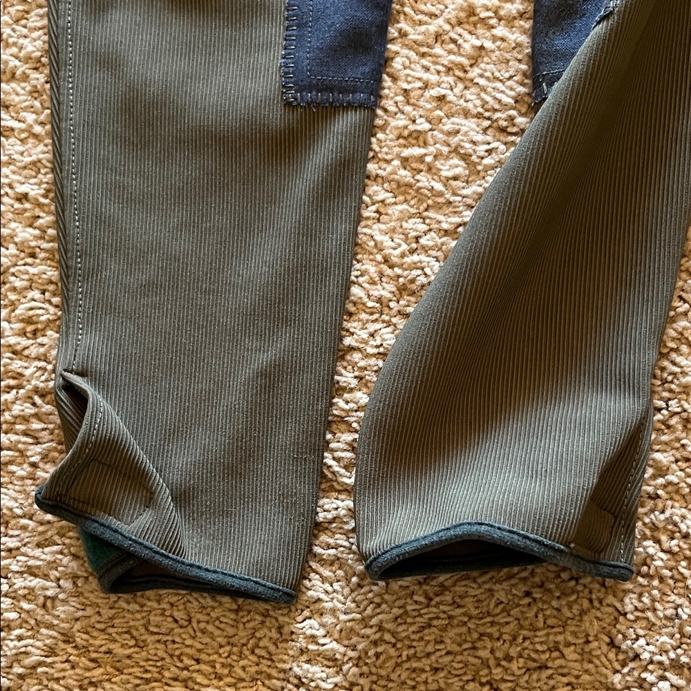 Tiff Rider Olive Green Equestrian Riding Breeches - Picture 7 of 11